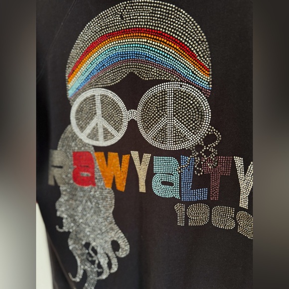 Rawyalty Rhinestone Zip-Up Hoodie - Picture 3 of 3